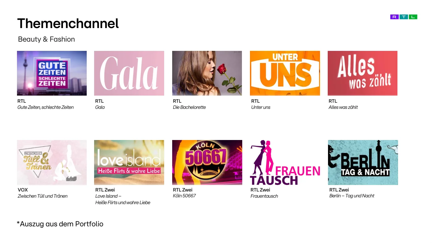 Themen und Sender, Seite 2 von 11